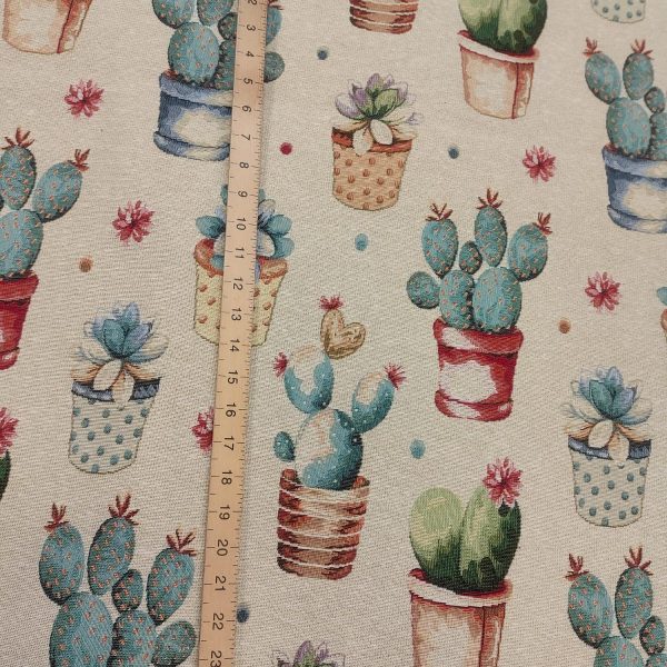 Tapestry Fabric Cactus
