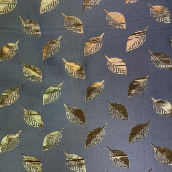 Poly Metallic Brocade Graphite