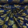 Brocade Navy Gold