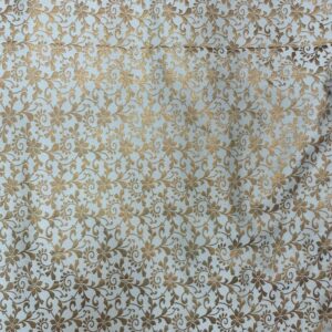 Starflower Brocade Cream Gold