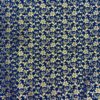 Starflower Brocade Midnight Blue